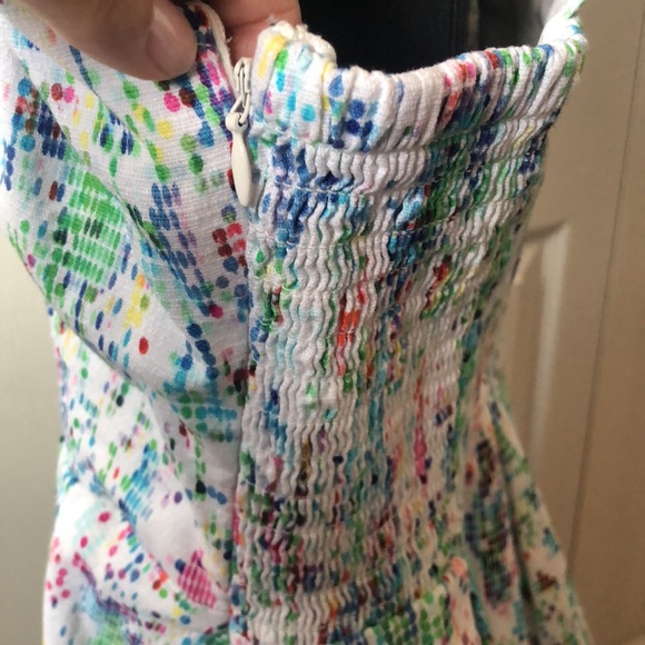 Guess Sleeveless Front Zip  Dress Sz 12 - Picture 5 of 9